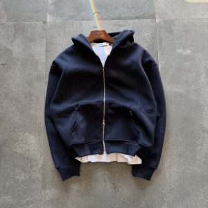 Heavy-weight zip hoodie