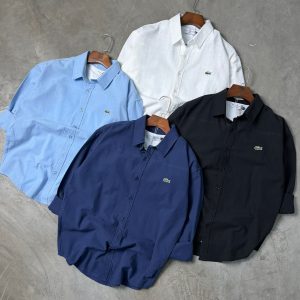 Lacoste lilen shirt