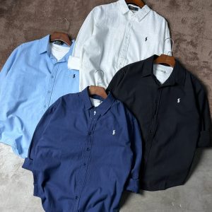 Polo lilen shirt